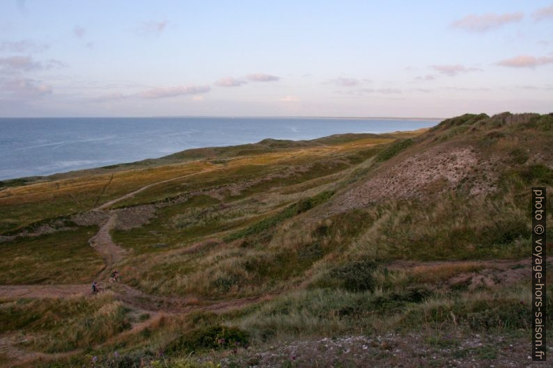 Paysage en étages de la côte de Hanstholm. Photo © André M. Winter