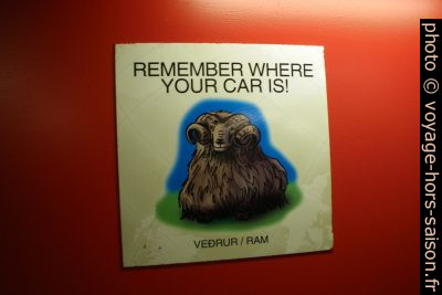 Remember where your car is! Photo © André M. Winter