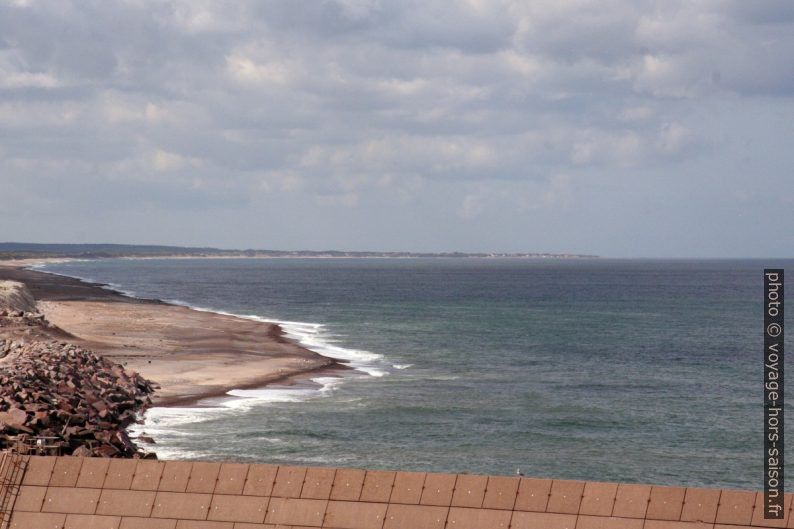 La côte au sud de Hanstholm. Photo © André M. Winter