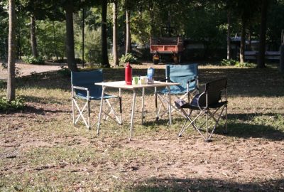 Café au Camping de Calizzano. Photo © André M. Winter