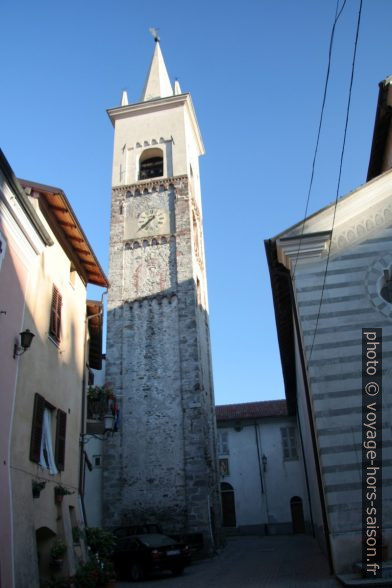 Clocher de l'église paroissiale de San Lorenzo. Photo © André M. Winter