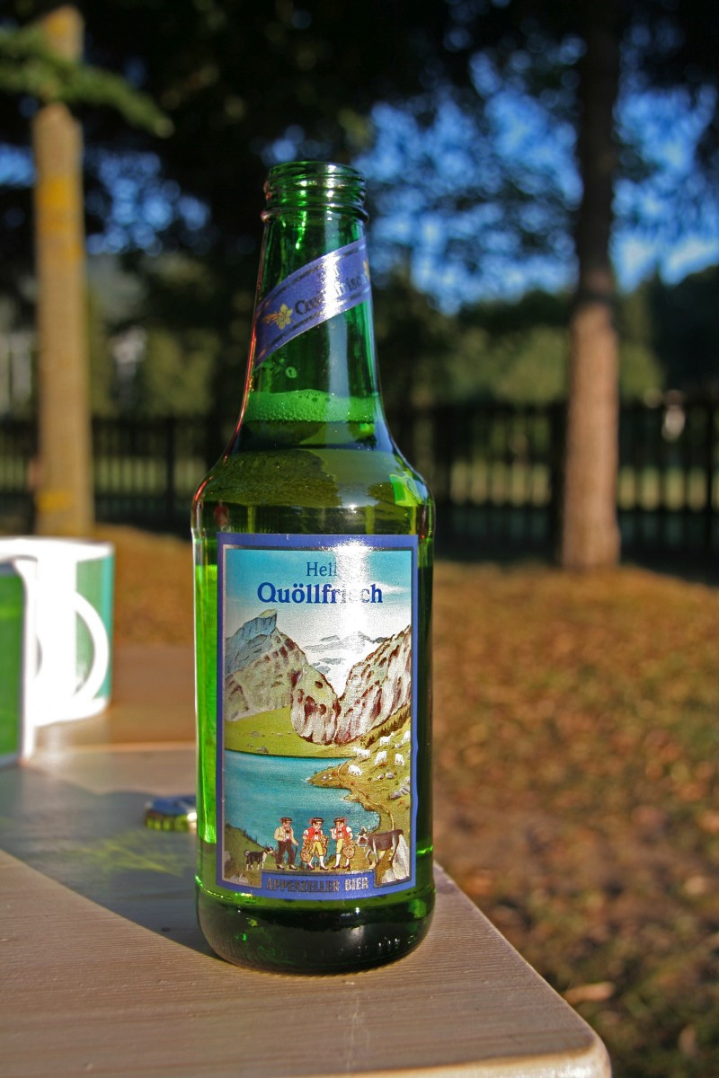 Bière Quöllfrisch d'Appenzell. Photo © André M. Winter