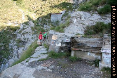Fontana Itala à 1660 mètres. Photo © André M. Winter