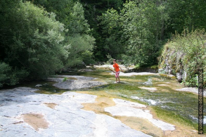 Nicolas dans le bas Vallon de Bens. Photo © André M. Winter