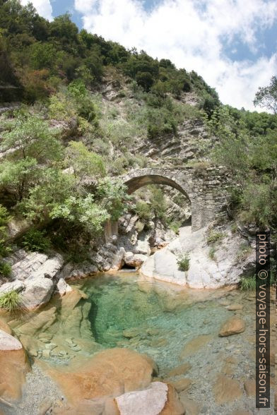 Pont dans le Vallon de Carleva. Photo © Alex Medwedeff