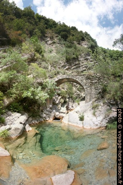 Pont dans le Vallon de Carleva. Photo © Alex Medwedeff