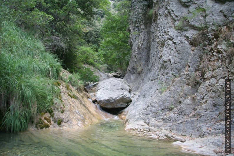 Gorges du Paillon de Contes. Photo © André M. Winter