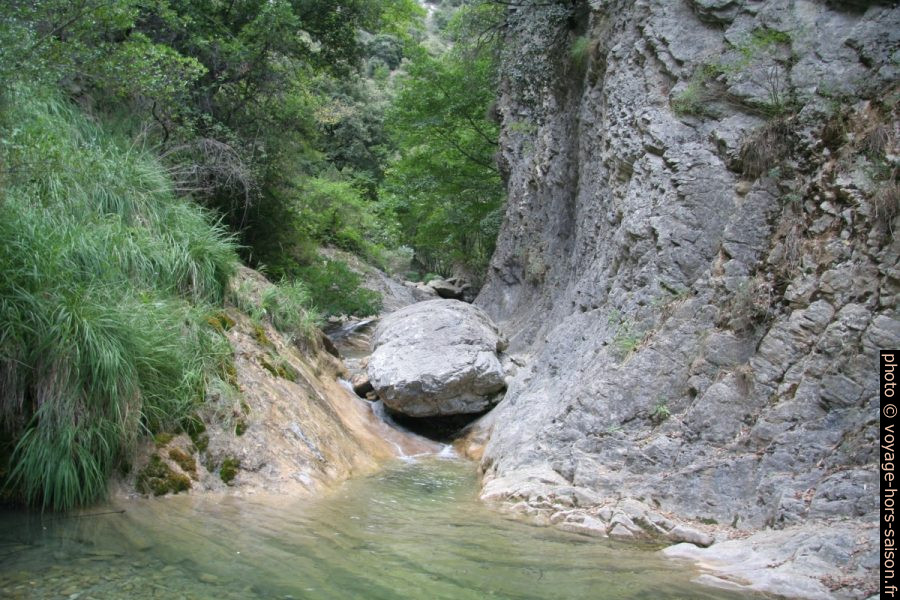 Gorges du Paillon de Contes. Photo © André M. Winter