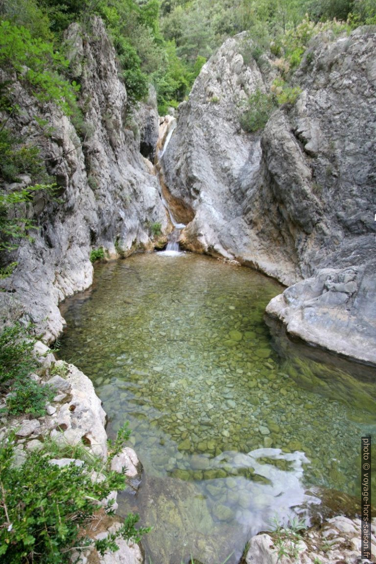 Gorges du Paillon de Contes. Photo © André M. Winter