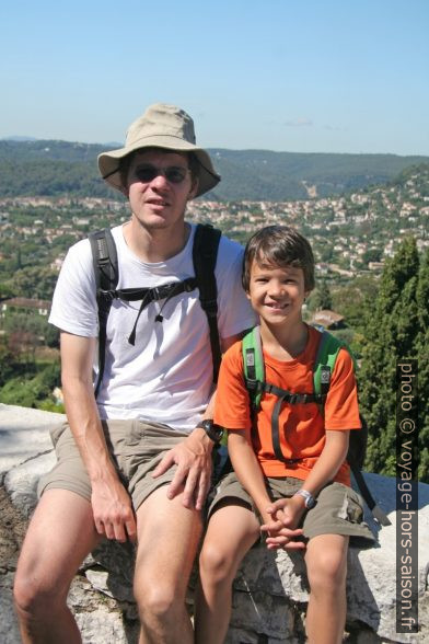 André et Nicolas à Saint-Paul. Photo © Alex Medwedeff