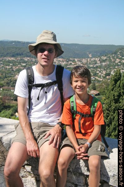 André et Nicolas à Saint-Paul. Photo © Alex Medwedeff