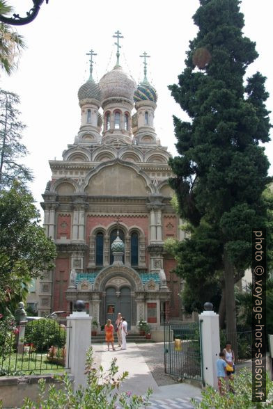 Église russe orthodoxe de Sanremo. Photo © Alex Medwedeff