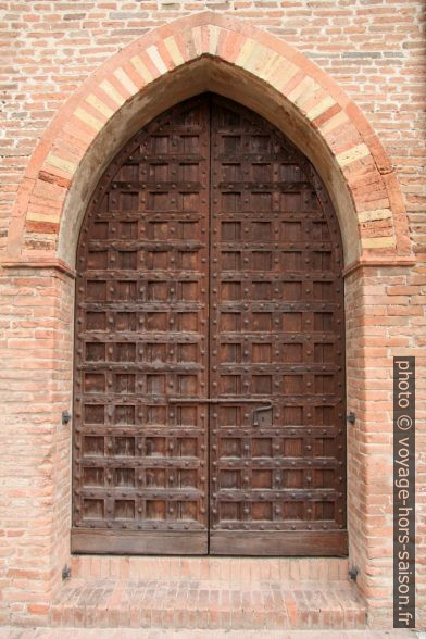 Porte de l'Abbaye de Pomposa. Photo © André M. Winter