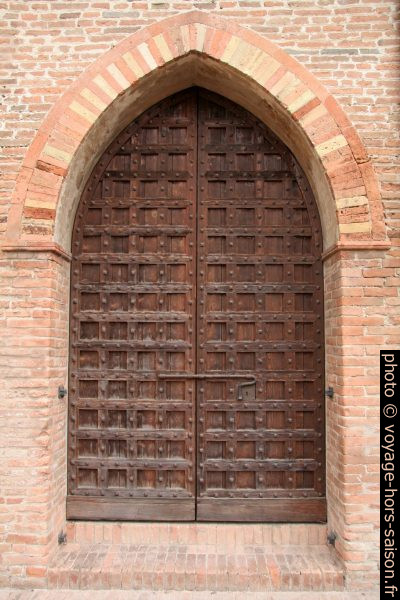 Porte de l'Abbaye de Pomposa. Photo © André M. Winter