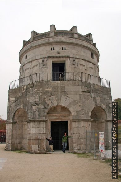 Mausolée de Théodoric de Grand à Ravenne. Photo © André M. Winter