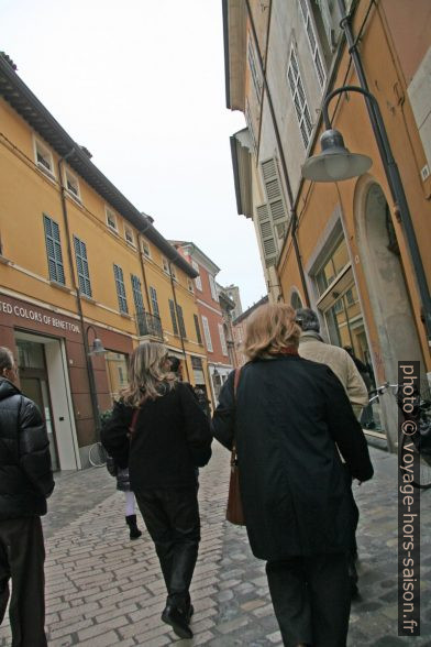 La Via Cavour de Ravenne. Photo © André M. Winter