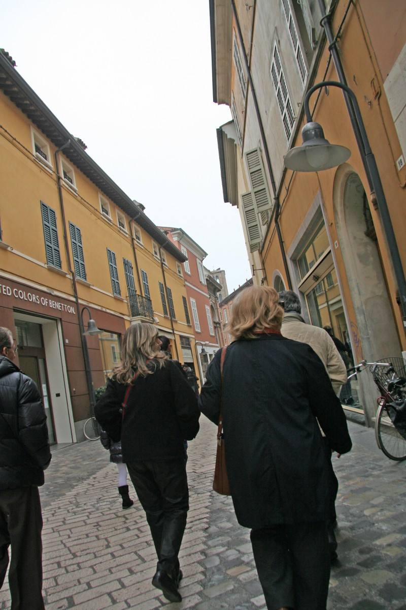 La Via Cavour de Ravenne. Photo © André M. Winter
