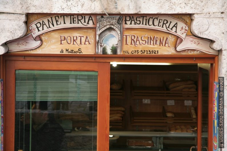 Panetteria Porta Trasimena. Photo © Alex Medwedeff