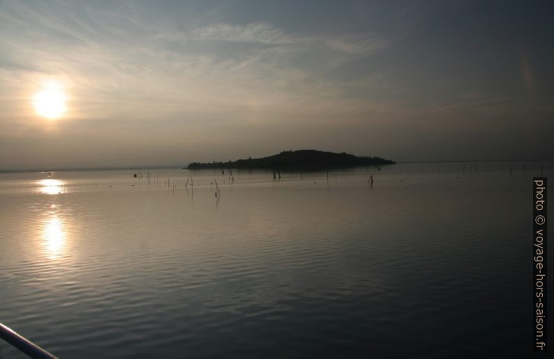 L'Isola Polvese du Lac Trasimène. Photo © André M. Winter