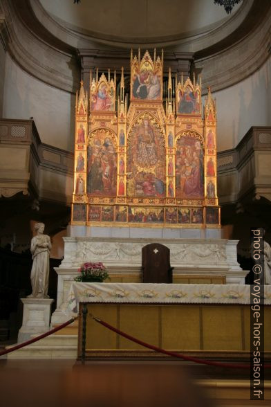 Retable de la cathédrale de Montepulciano. Photo © André M. Winter