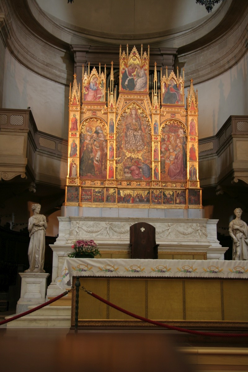 Retable de la cathédrale de Montepulciano. Photo © André M. Winter