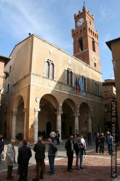 Il Palazzo Comunale di Pienza. Photo © André M. Winter