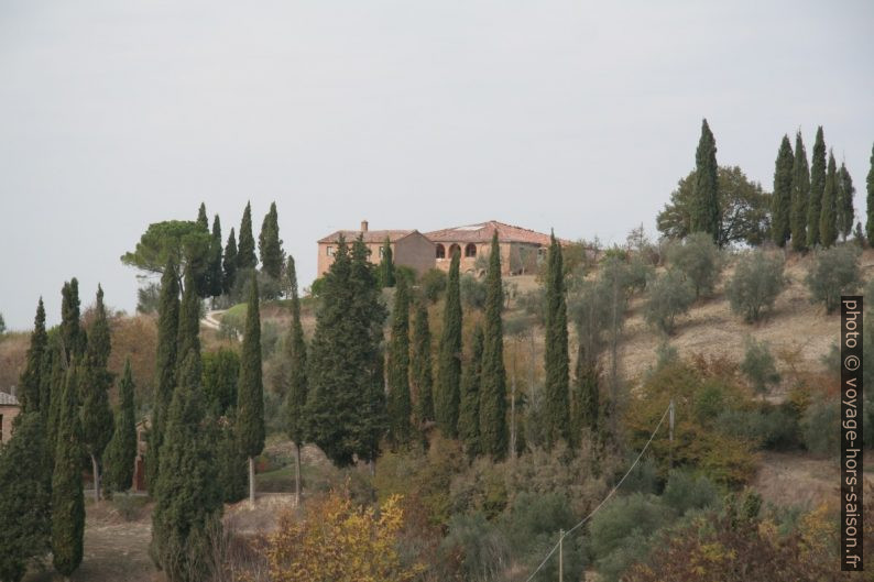 Une ferme en Toscane. Photo © André M. Winter