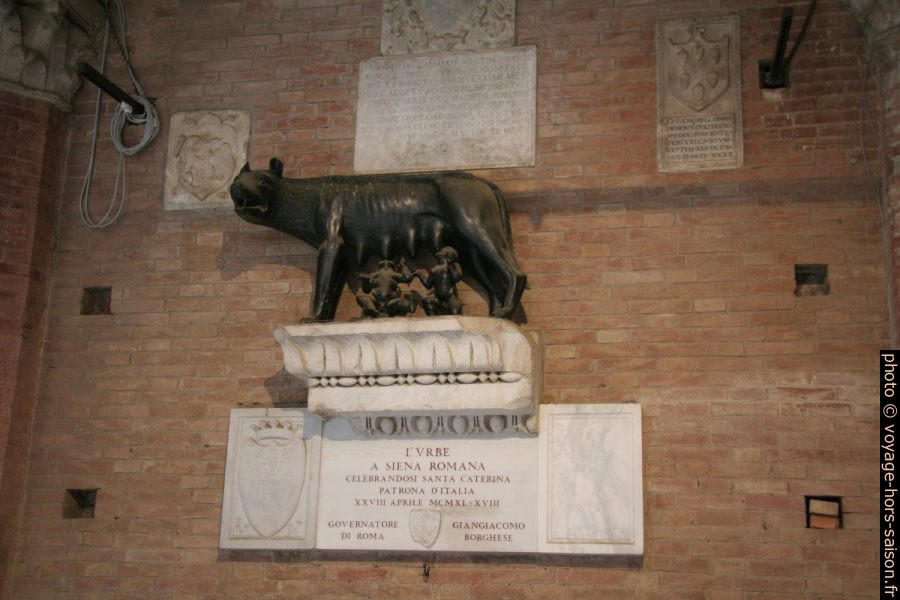Louve avec Romulus et Remus. Photo © André M. Winter