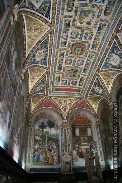 Décor de la Libreria Piccolomini. Photo © André M. Winter