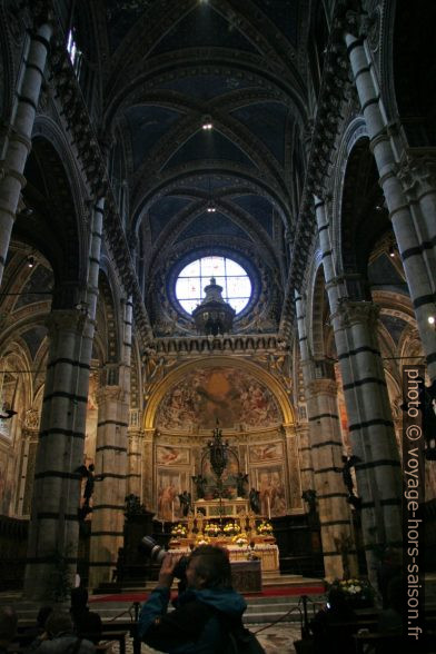 Abside de la cathédrale de Sienne. Photo © André M. Winter