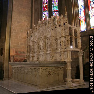 Arco di San Donato dans la cathédrale d'Arezzo. Photo © André M. Winter