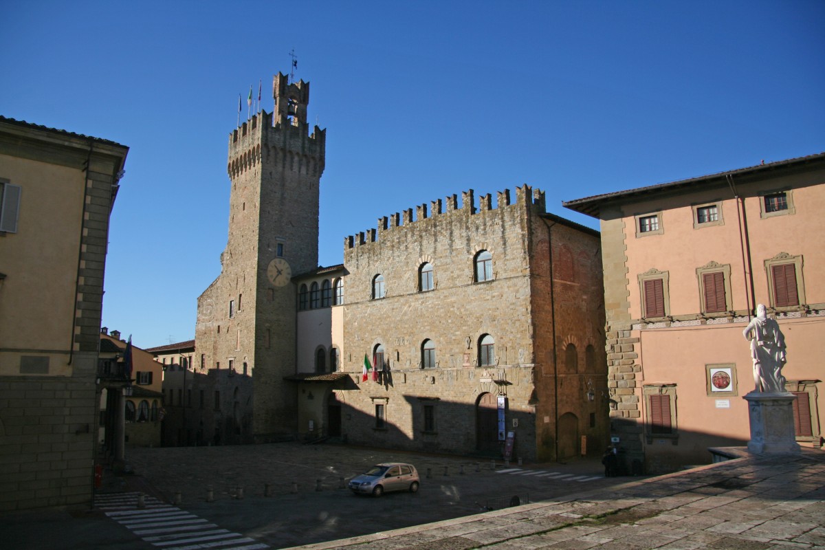 Palazzo Comunale d'Arezzo. Photo © André M. Winter