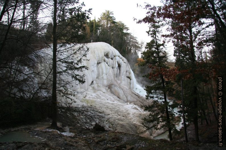 La Baleine Blanche à Bagni San Filippo. Photo © André M. Winter