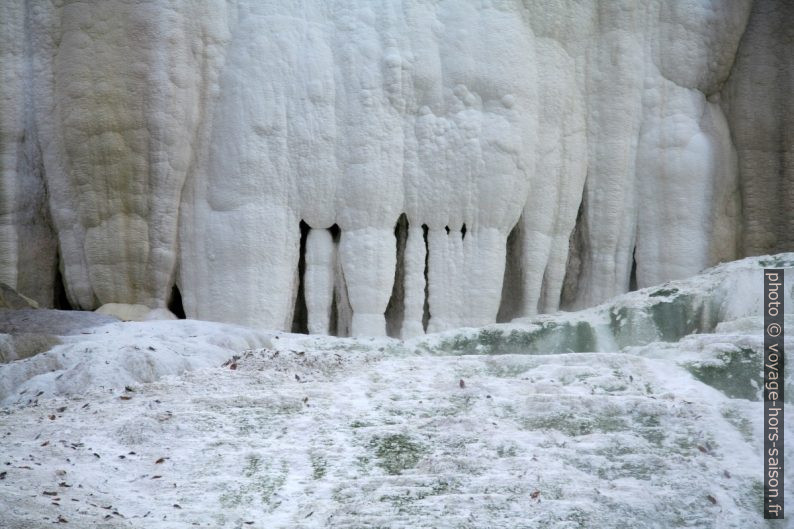 Détail de la Baleine Blanche à Bagni San Filippo. Photo © André M. Winter