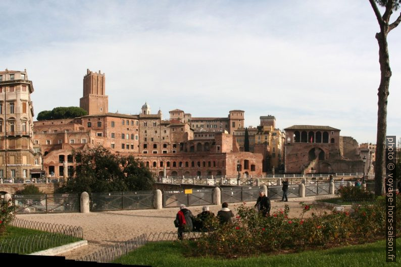 Marchés de Trajan. Photo © André M. Winter