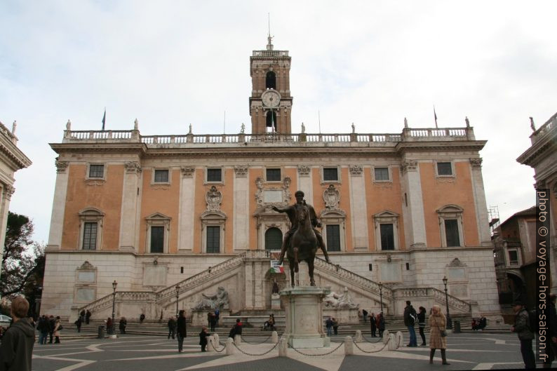 Tabularium et Mairie de Rome. Photo © André M. Winter