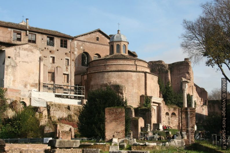 Temple de Romulus. Photo © André M. Winter