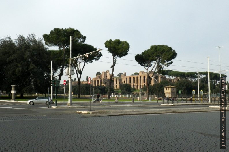 Circus Maximus vu de la Viale Aventino. Photo © André M. Winter