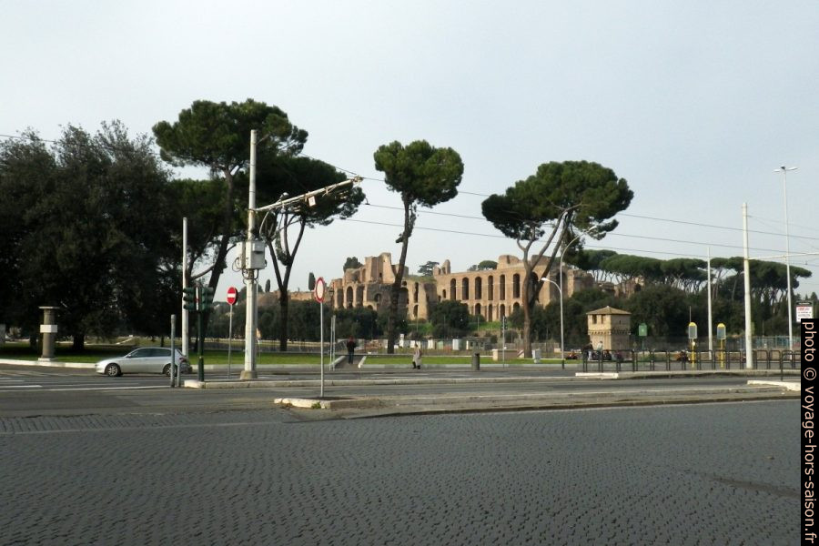 Circus Maximus vu de la Viale Aventino. Photo © André M. Winter
