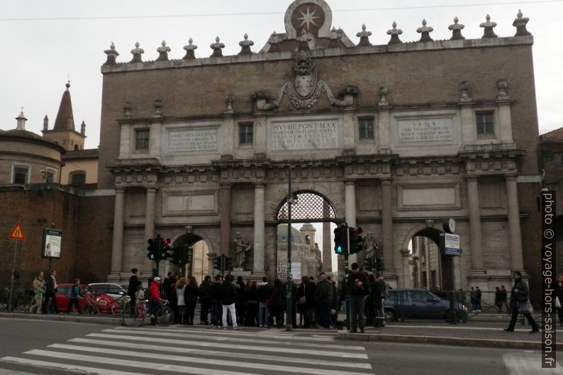 Porta del Popolo. Photo © André M. Winter