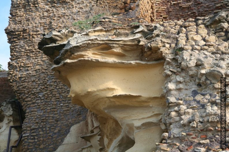 Erosion au Cap d'Anzio. Photo © André M. Winter