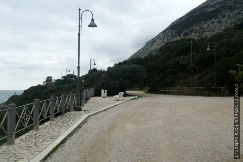 Emplacement sous le phare du Cap Circeo. Photo © André M. Winter