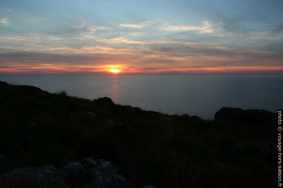 Coucher de soleil. Photo © André M. Winter