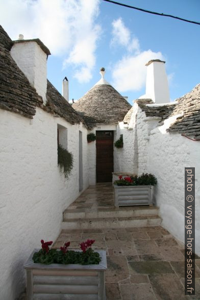 Trullo au bout d'un cul-de-sac. Photo © André M. Winter