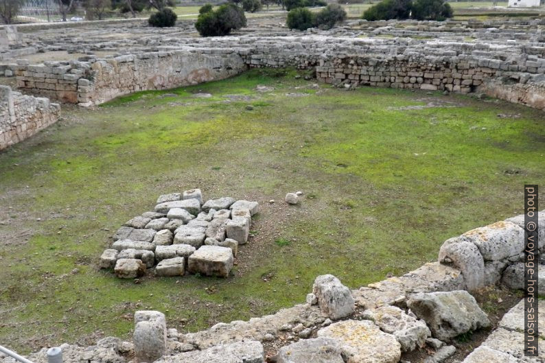 L'amphithéâtre d'Egnazia. Photo © André M. Winter