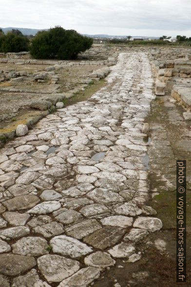 La Via Traiana dans Egnazia. Photo © André M. Winter