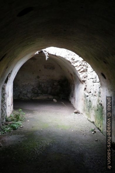 Dans les cryptoportiques d'Egnazia. Photo © André M. Winter