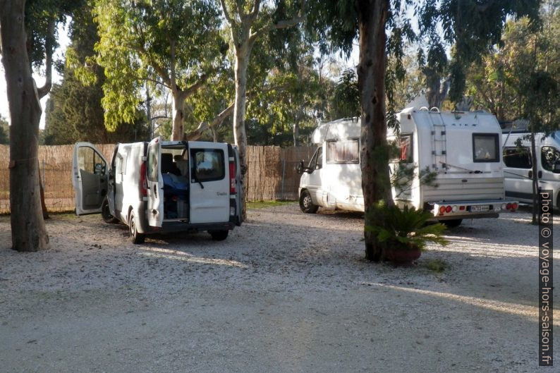 Notre Trafic au Camping Lido Salpi. Photo © André M. Winter