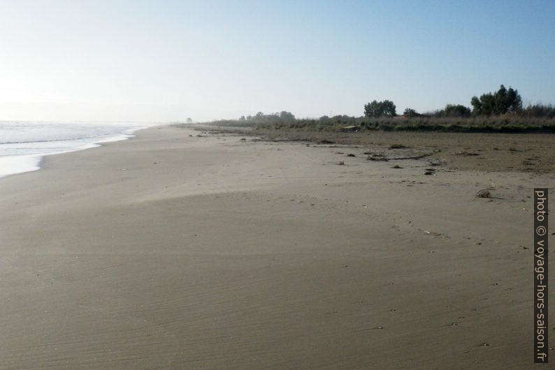 Plage du Lido Salpi. Photo © André M. Winter