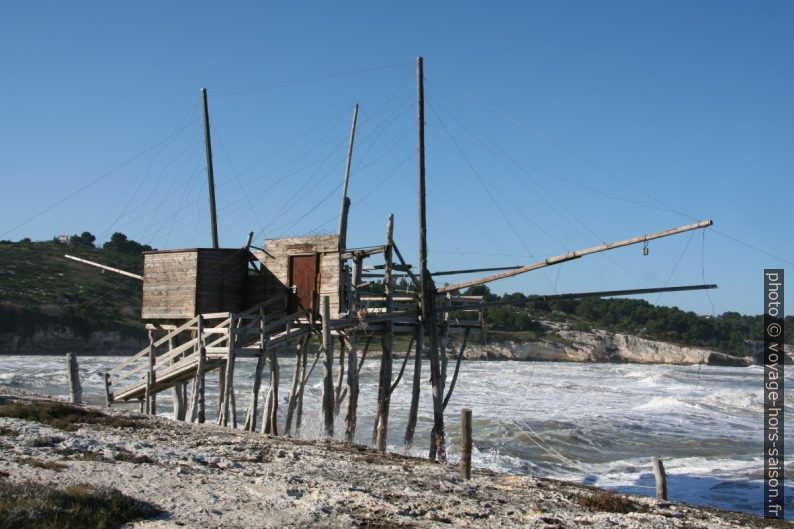 Trabucco. Photo © Alex Medwedeff